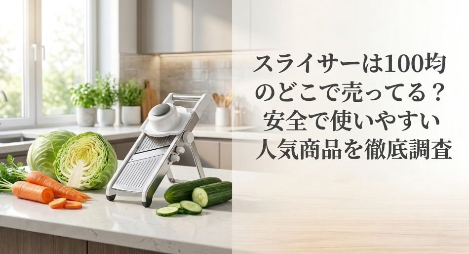 100均　スライサー　どこに売ってる