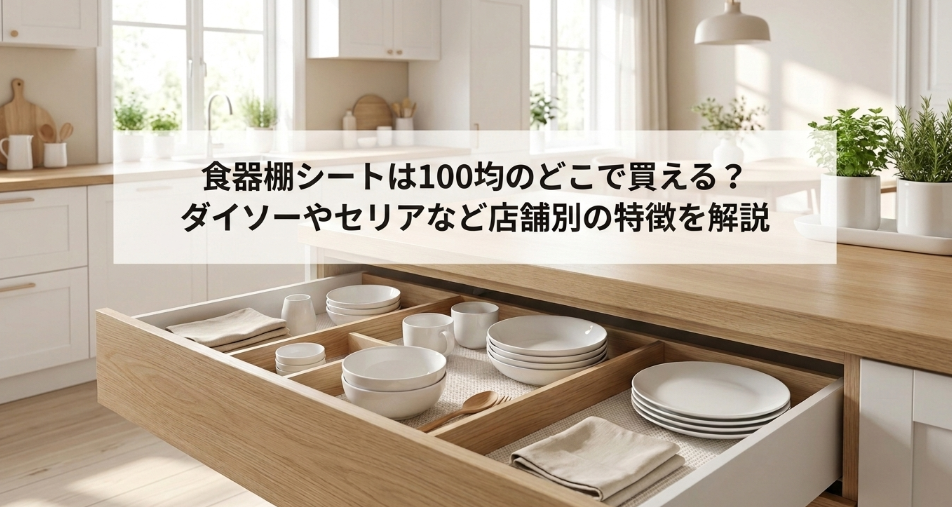 食器棚シート　100均　どこに売ってる